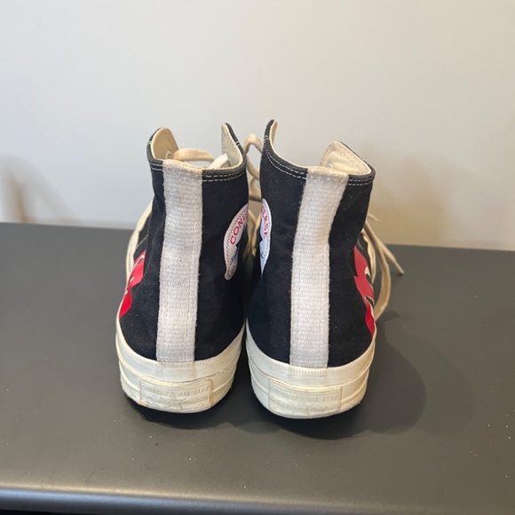 Converse x Comme des Garçons PLAY Chuck 70 women’s 9 / Mens 7 - Picture 4 of 8